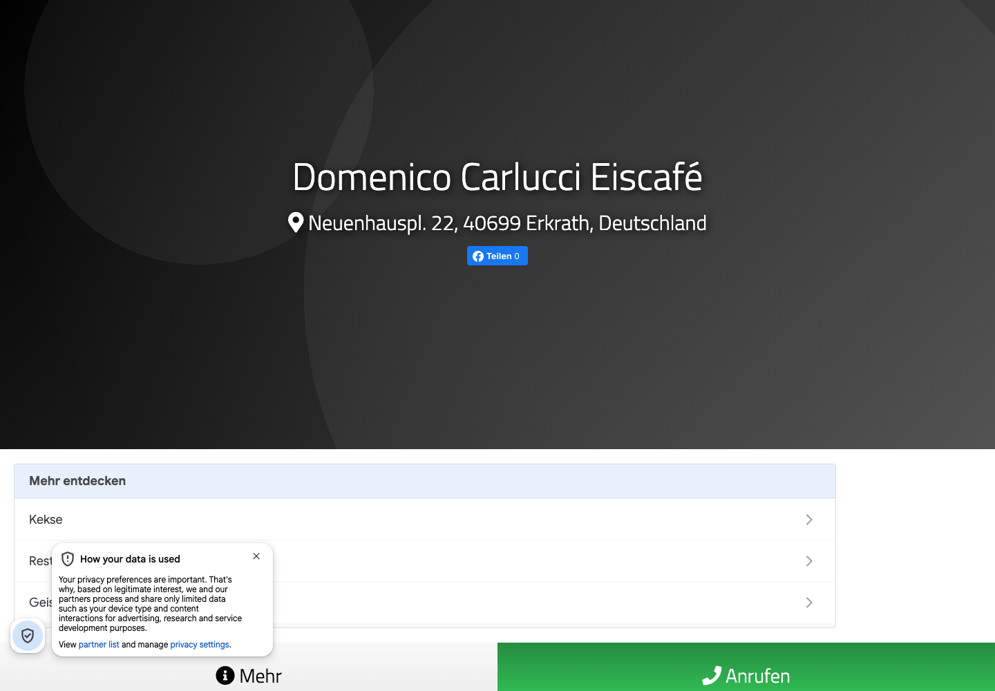 Carlucci: Vorher